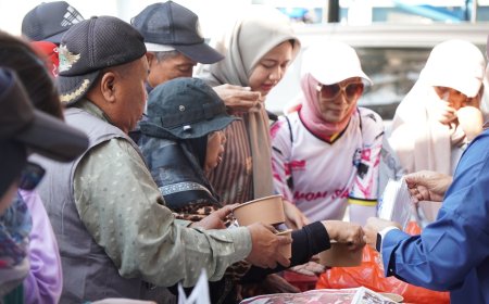 Polresta Malang Kota Perkuat Pelayanan Publik, 200 Warga Ikuti Cek Kesehatan dan Makan Bersama Gratis
