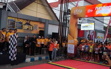 Perkuat Sinergi dengan Masyarakat Polres Ponorogo Gelar Bhayangkara Run 2026 Diikuti 1.500 Pelari