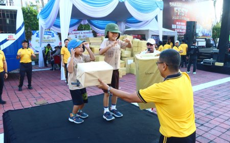 Polres Gresik Hadir Untuk Masyarakat, Gelar Bhayangkara Fest 2026 Pererat Kebersamaan