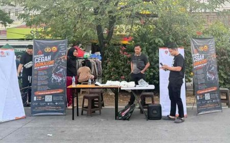Densus 88 AT Polri Ajak Masyarakat Tolak Radikalisme dan Bullying melalui Kampanye Edukasi di Car Free Day Makassar