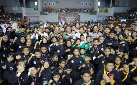 Bangkitkan Olahraga Tradisional, Kapolda Sumsel Gelar Kejuaraan Pencak Silat “Kapolda Cup 2026”, Diikuti Ribuan Peserta