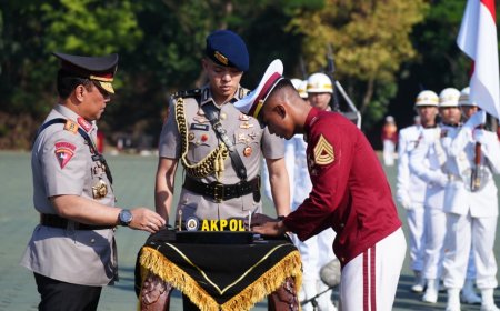 Wakapolri Sampaikan Pesan Kapolri pada Penutupan Pendidikan Akpol  Angkatan 58