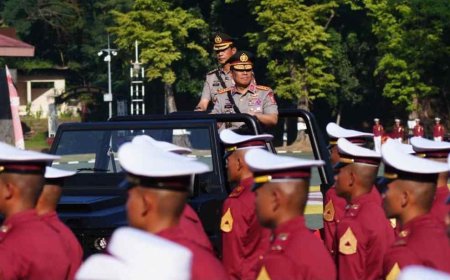 Tutup Pendidikan 282 Capaja Polri, Wakapolri Sampaikan Pesan Kapolri