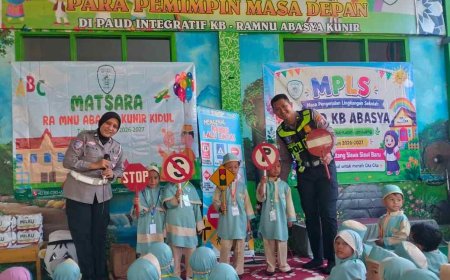 Polsanak: Polres Lumajang Tanamkan Budaya Tertib Lalu Lintas kepada Anak Sejak Usia Dini