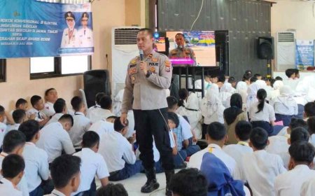 Polresta Sidoarjo Ajak Pelajar Disiplin dan Peduli Kamtibmas