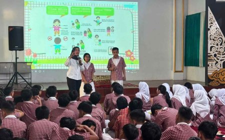 Momentum MPLS, Unit PPA Polresta Malang Kota Sosialisasikan Stop Bullying, Tawuran dan Narkoba di Sekolah