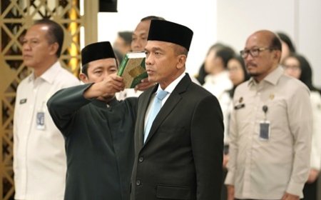 Perkuat Pengawasan dan Integritas, Menteri Imigrasi dan Pemasyarakatan Lantik Inspektur Jenderal Baru