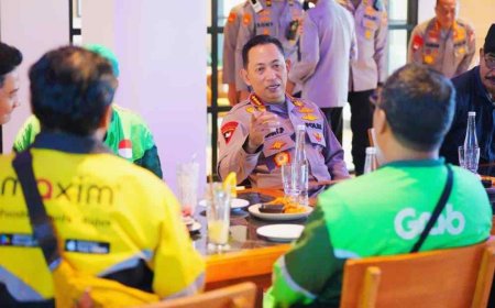 Kapolri Serap Aspirasi Pecalang dan Ojek Online, Perkuat Kemitraan Jaga Bali Tetap Aman dan Nyaman
