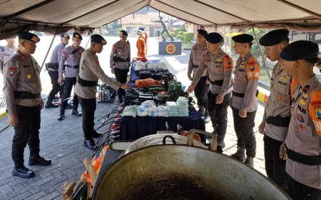 Brimob Polda Jatim Siagakan Personel dan Alsus SAR Antisipasi Karhutla