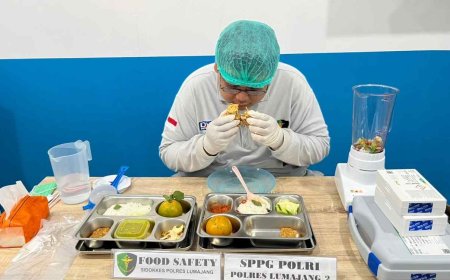 Polres Lumajang Pastikan Keamanan MBG Lewat Uji Lab Ketat di Dua Titik SPPG