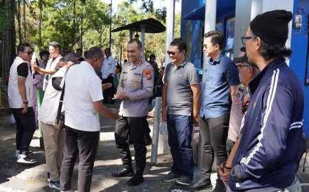 Pendekatan Humanis dengan Masyarakat, Kapolresta Malang Kota Gelar MBG di Alun Alun Merdeka