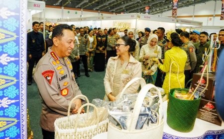 Kapolri Hadiri Bazar Kreasi Bhayangkari Nusantara 2026, Perkuat Pemberdayaan UMKM dan Budaya Lokal