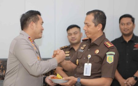 Kapolres Lamongan Perkuat Sinergi dengan Kajari Lamongan, Wujudkan Penegakan Hukum yang Efektif