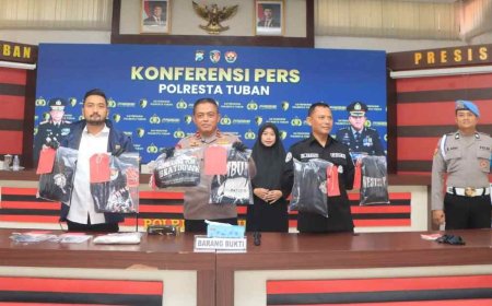 Satreskrim Polresta Tuban Amankan 8 Tersangka Pengeroyokan di 4 Lokasi