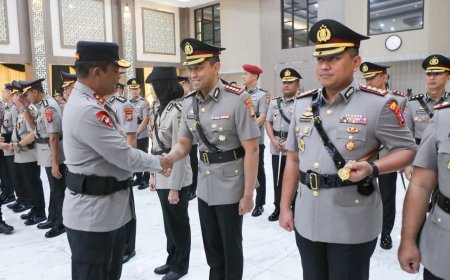 Kapolda Jatim Pimpin Sertijab PJU dan Sejumlah Kapolres, Berikut Daftarnya