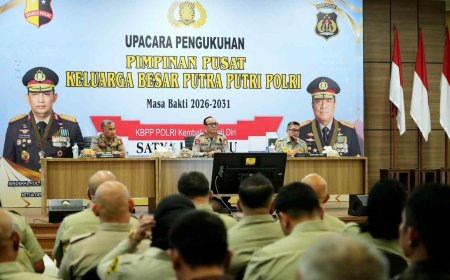 Wakapolri Kukuhkan Pengurus KBPP Polri 2026–2031, Dorong SDM Unggul dan Berdaya Saing