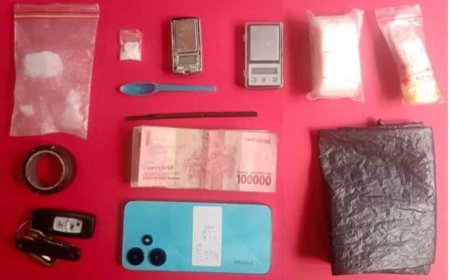 Satresnarkoba Polres Lamongan Ungkap Peredaran Sabu 19,85 Gram, Dua Pengedar Asal Grobogan Ditangkap