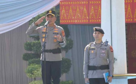 Pimpin Apel ‘Sabuk Kamtibmas’ di Pagar Alam, Kapolda Sumsel Tekankan Pencegahan Tolok Ukur Keberhasilan Tugas