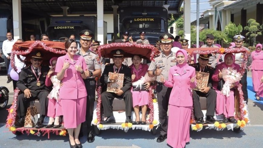 Kapolres Kediri: Masa Pensiun Bukanlah Akhir dari Pengabdian