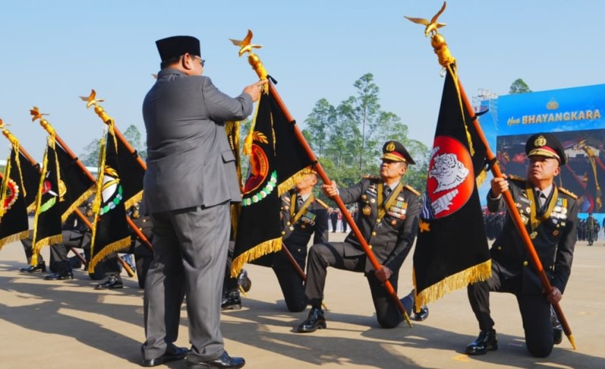 Hari Bhayangkara ke 80 Tahun 2026, Polda Jatim Raih Penghargaan Tertinggi Samkaryanugraha Nugraha Sakanti dari Presiden RI