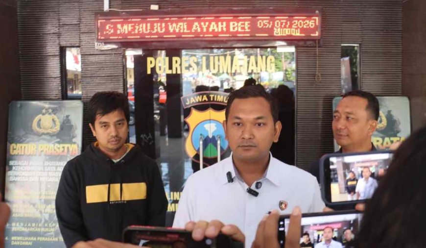Kurang dari 24 Jam, Polres Lumajang Ungkap Kasus Pembunuhan Gadis, Terduga Pelaku Diamankan