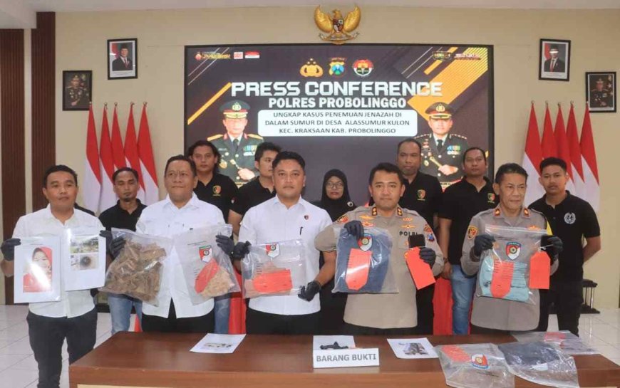 Polres Probolinggo Ungkap Misteri Penemuan Jenazah di Dalam Sumur, Dua Tersangka Diamankan
