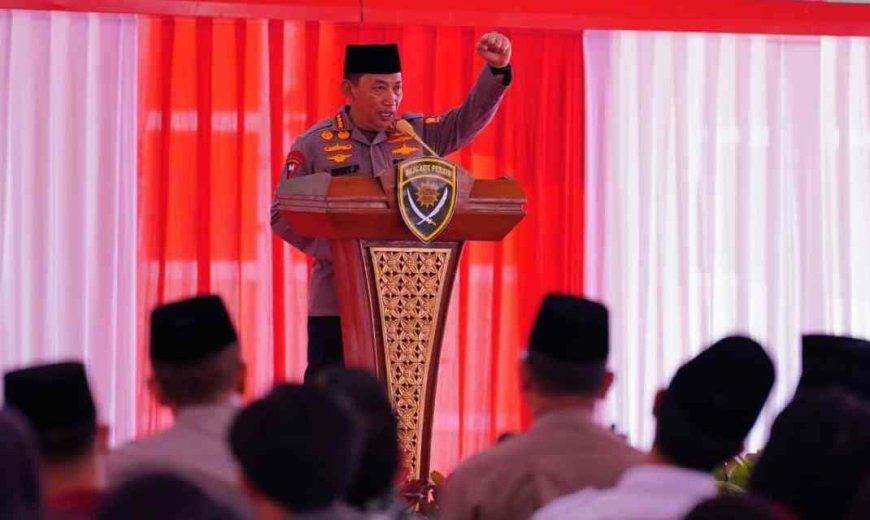 Hadiri Penutupan Diklatsarnas Brigade Persis, Kapolri Serukan Jaga Persatuan-Kesatuan