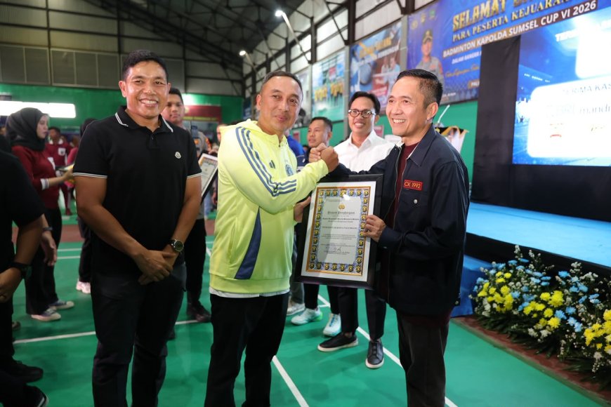 Diikuti 1.078 Peserta, Kapolda Sumsel Cup VI Bukti Tingginya Antusiasme Olahraga Masyarakat