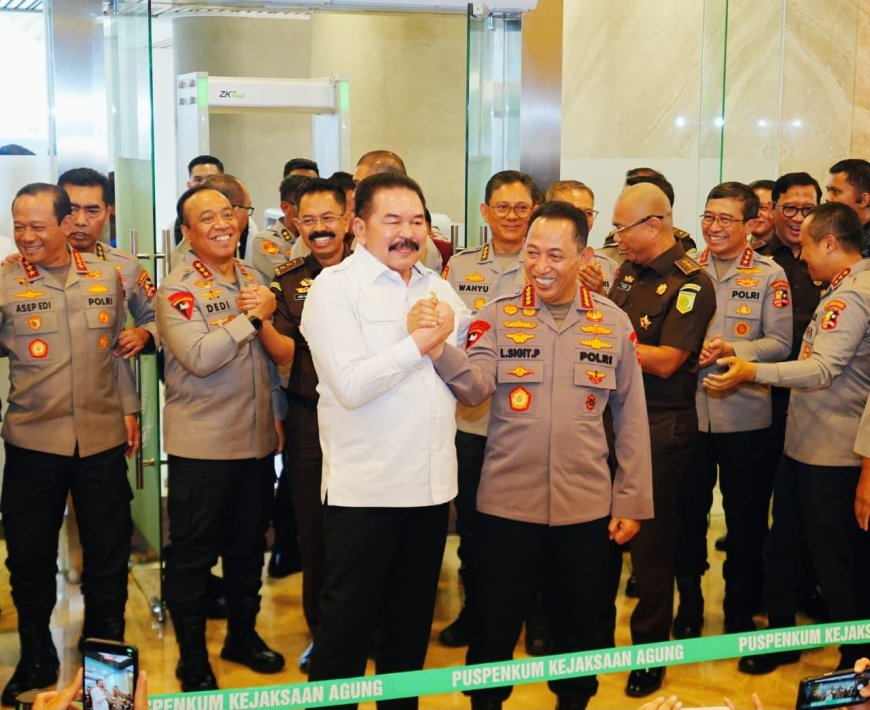 Kapolri dan Jaksa Agung Perkuat Sinergitas Penegakan Hukum, Pastikan Soliditas Institusi