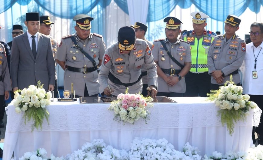 Kapolda Jatim Resmikan Status (Polres)  Menjadi (Polresta) Tuban, Tekankan Peningkatan Profesionalisme dan Pelayanan Presisi