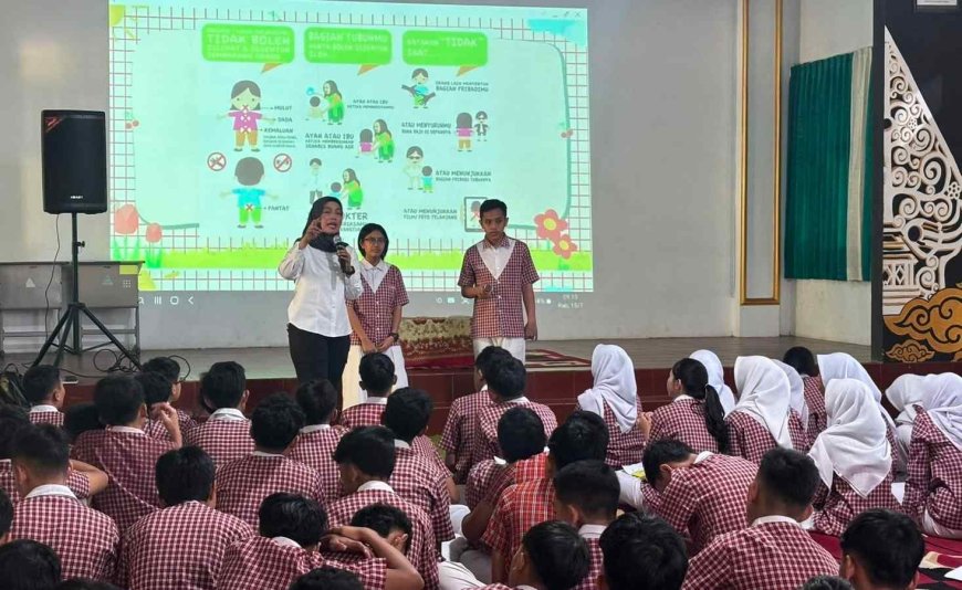 Momentum MPLS, Unit PPA Polresta Malang Kota Sosialisasikan Stop Bullying, Tawuran dan Narkoba di Sekolah