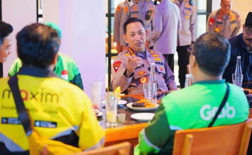 Kapolri Serap Aspirasi Pecalang dan Ojek Online, Perkuat Kemitraan Jaga Bali Tetap Aman dan Nyaman