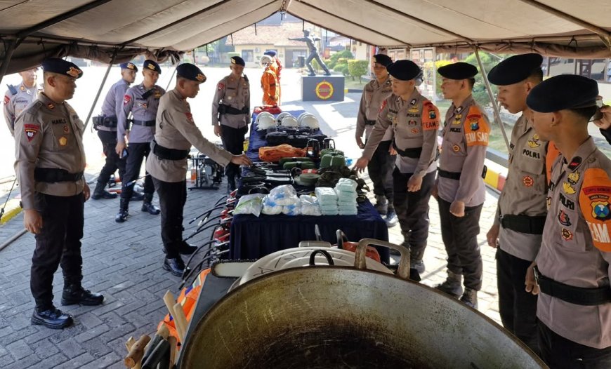 Brimob Polda Jatim Siagakan Personel dan Alsus SAR Antisipasi Karhutla