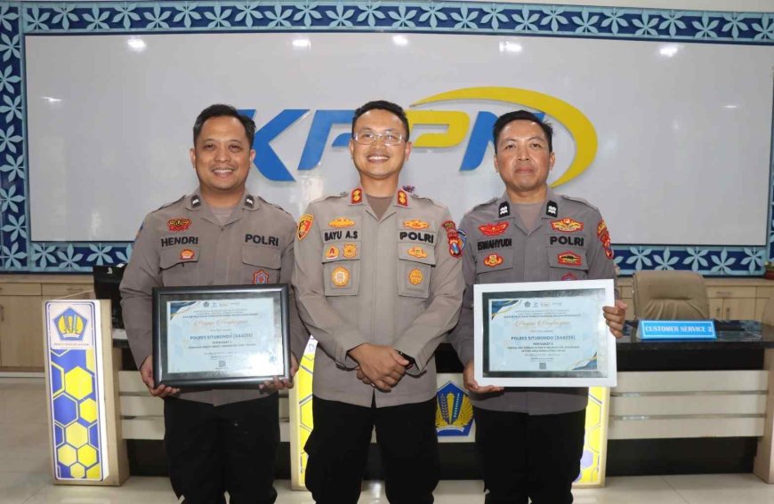 Polres Situbondo Raih Dua Penghargaan Pengelolaan Anggaran dari KPPN Bondowoso