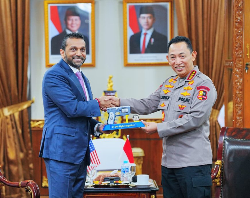 Kapolri: Polri Siap Perkuat Kerja Sama Penegakan Hukum Internasional Bersama FBI Hadapi Kejahatan Modern