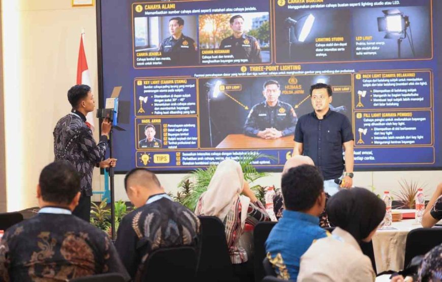 Polda Jatim Gelar Latkatpuan Fotografi dan Videografi, Tingkatkan Kompetensi Personel di Era Digital