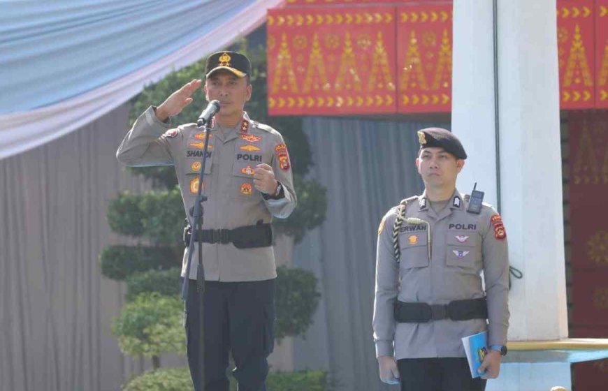 Pimpin Apel ‘Sabuk Kamtibmas’ di Pagar Alam, Kapolda Sumsel Tekankan Pencegahan Tolok Ukur Keberhasilan Tugas