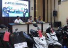 Polres Pacitan Amankan Montir Tersangka Curanmor di Tiga Lokasi