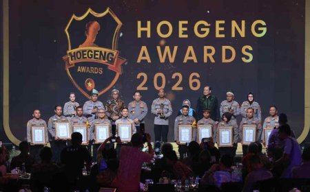 Polisi Tapal Batas dan Pedalaman Hoegeng Awards 2026 Diraih Iptu Motalip Litiloly, Bukti Pengabdian Humanis di Nduga