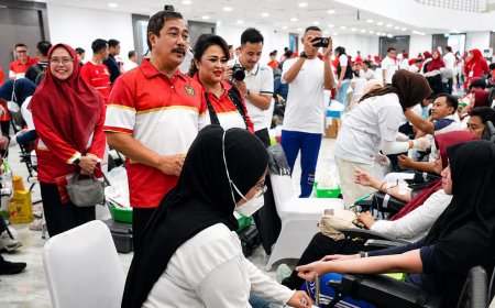 Berkolaborasi PMI, RSCM dan RS Dharmais, Kemenimipas Gelar Donor Darah Targetkan 1.000 Kantong