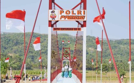 Kapolri: 895 Jembatan Merah Putih Presisi Berikan Manfaat bagi 2 Juta Masyarakat