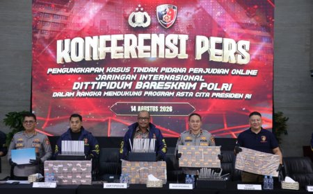 Bareskrim Polri Ungkap Jaringan Judi Online Internasional, Transaksi Capai Rp 890 Miliar