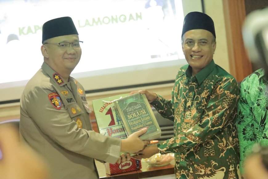Perkuat Sinergitas Jaga Kamtibmas, Kapolres Lamongan Silaturahim Tokoh-tokoh Agama