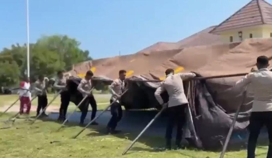 Polri Bergerak Cepat Merespons Bencana Alam di NTT