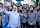 Gubernur Jatim Khofifah Apresiasi Polwan, Hadirkan Rasa Aman dan Dampak Nyata bagi Warga